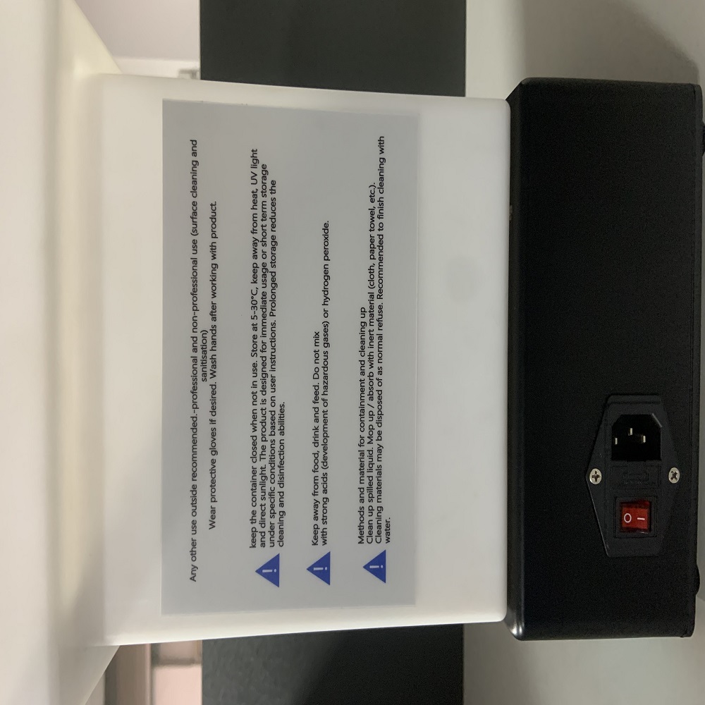 Mini Hypochloorzuur Generator Apparatuur pH 5.5-6.5 200ppm/500PPM/1000PPM HOCL