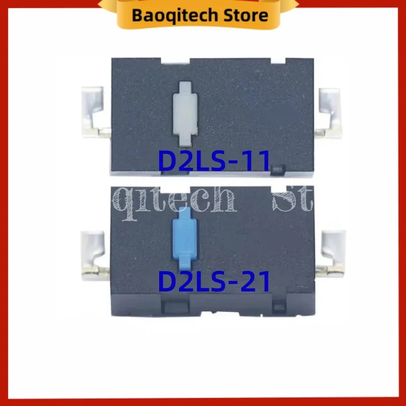 D2LS-11 D2LS-21 MICROSWITCH, PLUGER, SPST, 0.001A, 6VDC Para cualquier lugar M905 G903 G502 GPW botón lateral del ratón de 2 pines