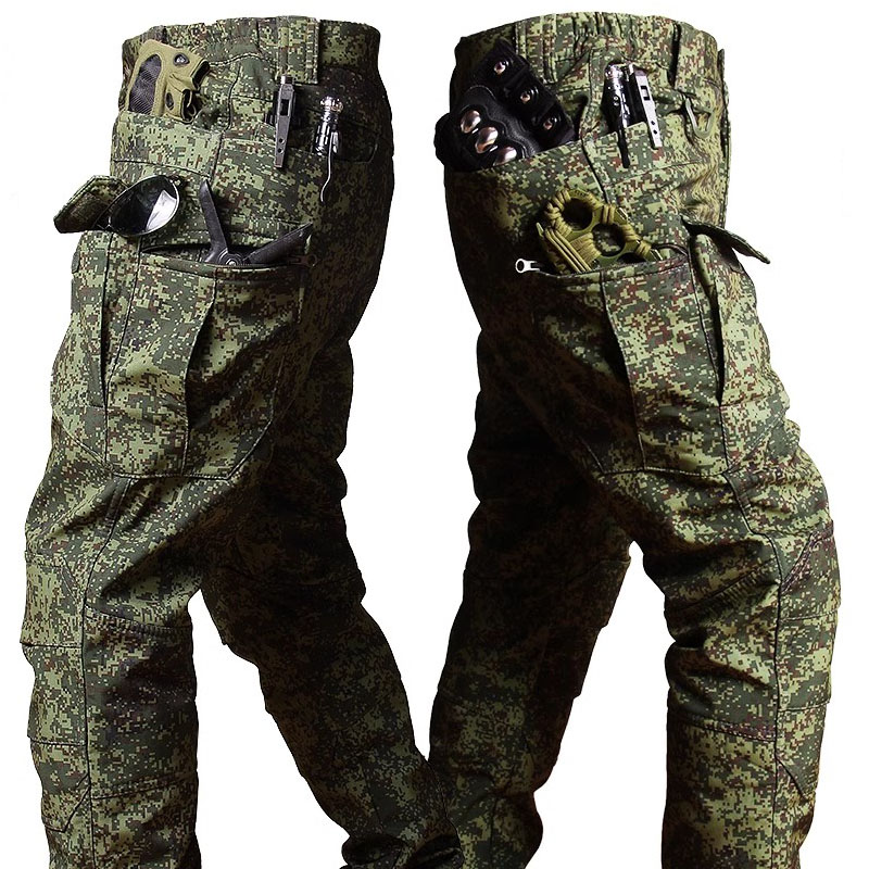 Conjuntos de combate militar táctico para hombre, chaquetas con capucha de concha suave, pantalones Cargo, trajes impermeables a prueba de viento al aire libre, múltiples bolsillos