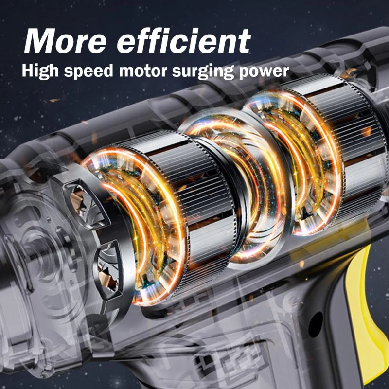 Car Air Pump Compressor Automotive 120W Rechargeable Portable Tire Inflator Equipment Digital Display Pump for Machine