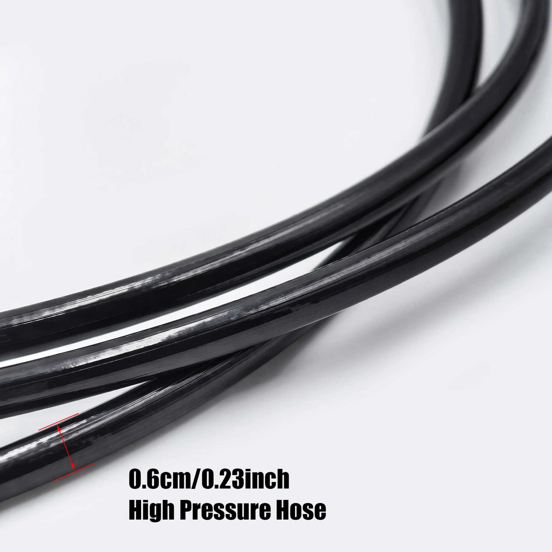 Soda Machine Accessories Extended Hose with Quick Disconnect CO2 Tank Cylinder 40inches(100cm) Hose CGA320 or W21.8-14 or G3/4