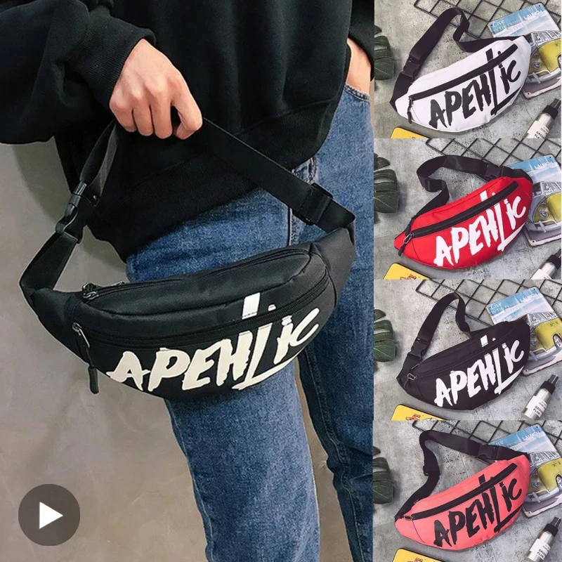 Поясная сумка Fanny Pack для женщин и мужчин, поясная сумка, мужской пояс-кенгуру, поясная сумка, крест-банан, сумка через плечо, Canguro Bumbag, боковая сумка