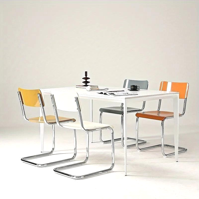 Chaise basse moderne, chaises de salle à manger, de maison, avec dossier solide, pour cuisine, salon, salle à manger, chambre à coucher