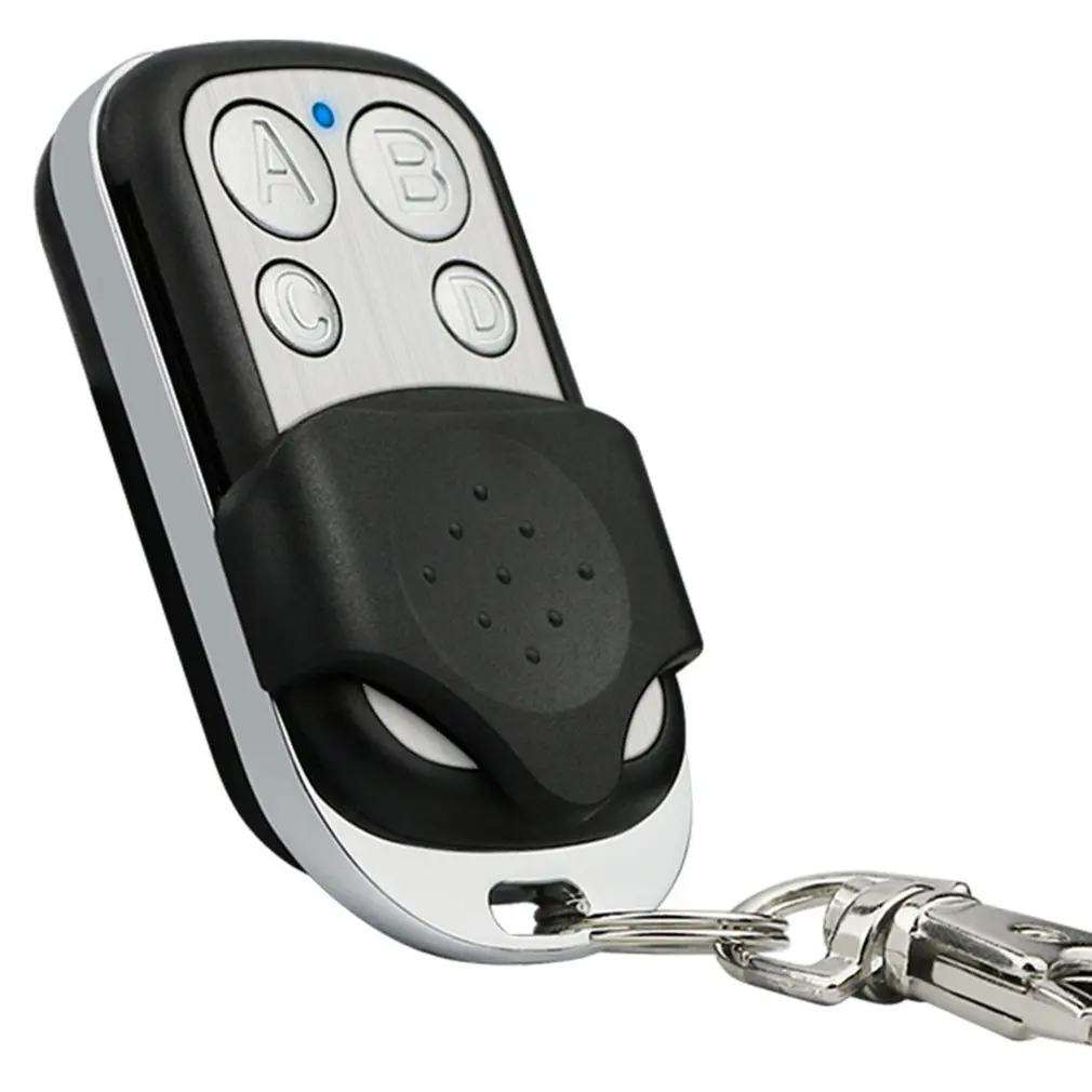 Controlador de Control remoto de llave duplicadora de clonación de 433MHZ, código de aprendizaje clon Universal, código fijo para puerta de garaje