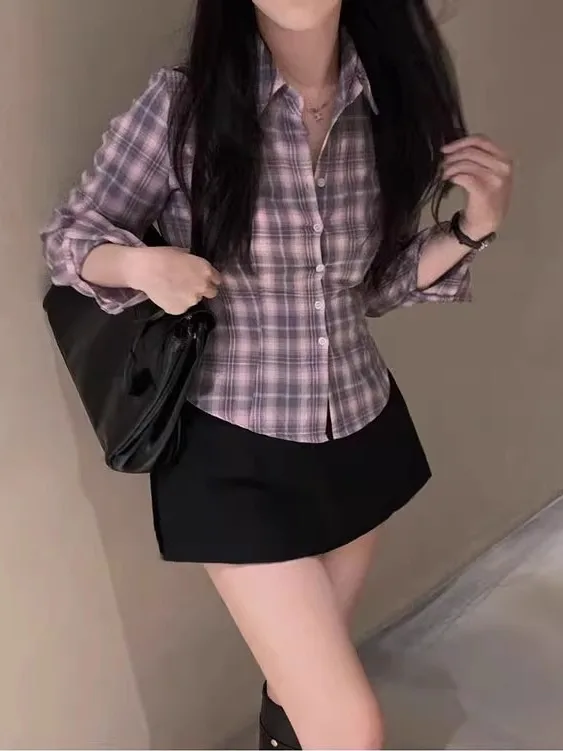 falda Nea en Línea A con Cinturón, Cintura Alta, Estilo Coreano, Informal de Negocios para Mujer, Versátil, Falda Midi