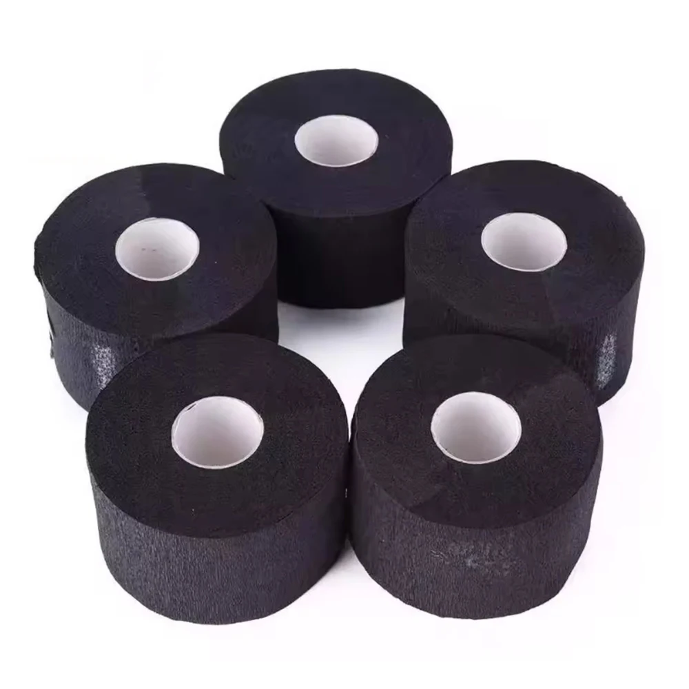 Professional Neck Paper Black Salon Barber Hair Dresser Roll Cutting Dressing Hairdressing Collar Accessory Necks Covering