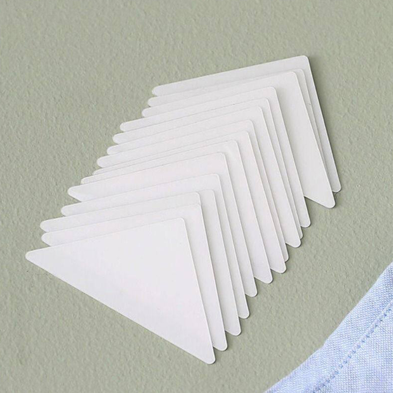 男性と女性のためのPVCスタンドカラー,粘着性,スタイリングテープ,ユニバーサル,アクセサリー,30, 60個。