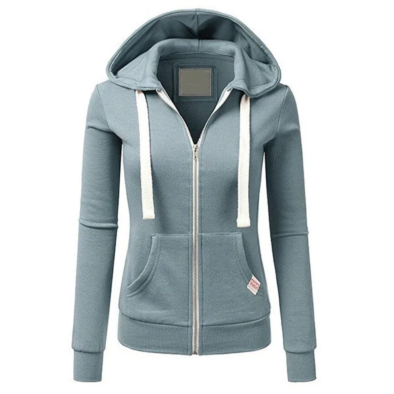 2024 nova moda feminina manga comprida solta topo com capuz roupas de rua casual pulôver cor sólida moletom com capuz S-XXXL