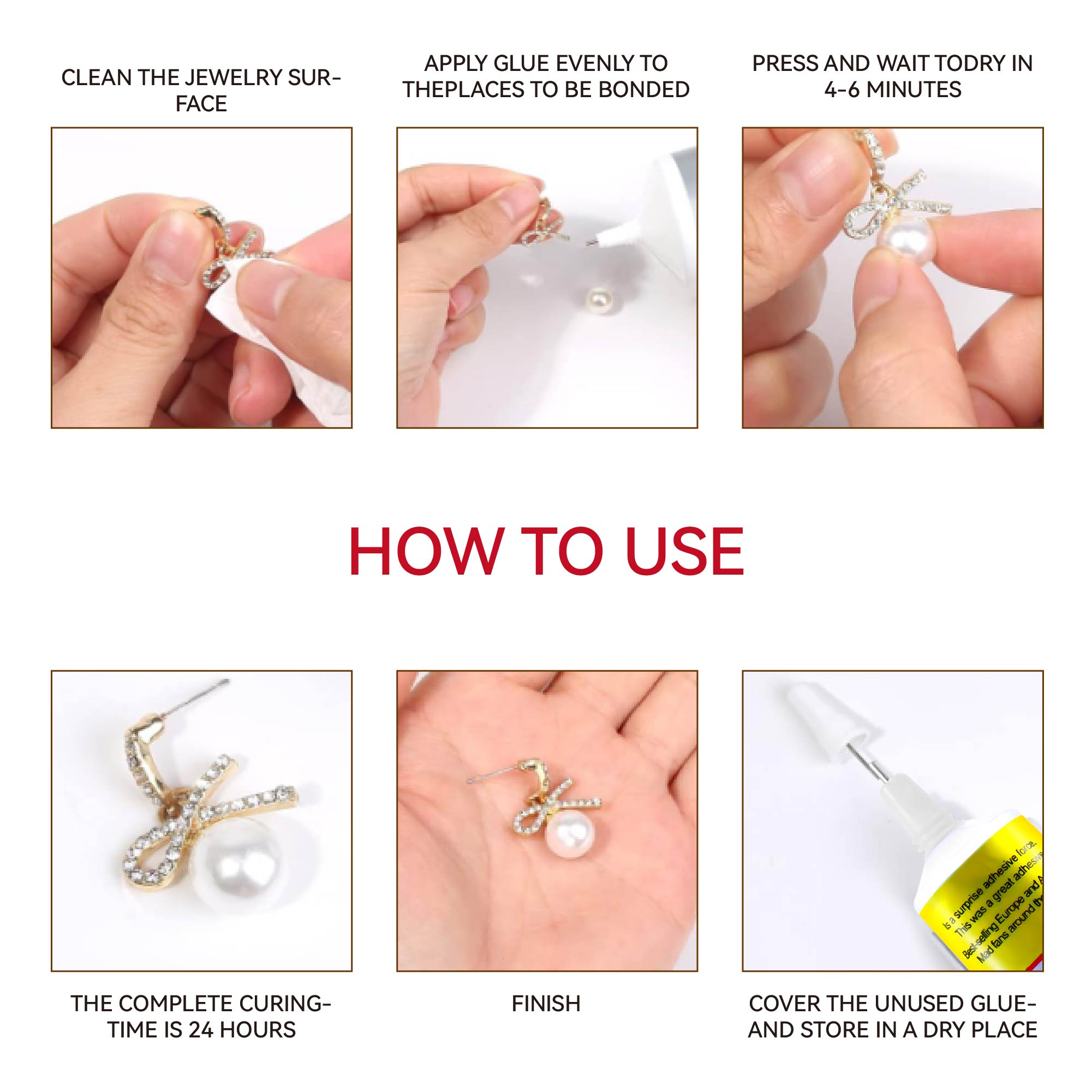 Bulaien-Colle pour réparation d'écran LCD de téléphone portable, adhésif électronique, multifonction, bricolage, T8000