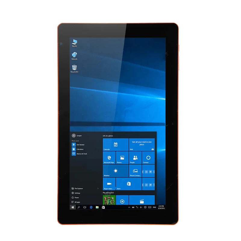 Neues Windows 10 Tablet 10,6 Zoll 32 Bit/64 Bit Intel Z8300/Z3735F Quad Core 1*USB 3.0 6600 mAh 2 GB RAM 32 GB ROM 1366 x 768 IPS
