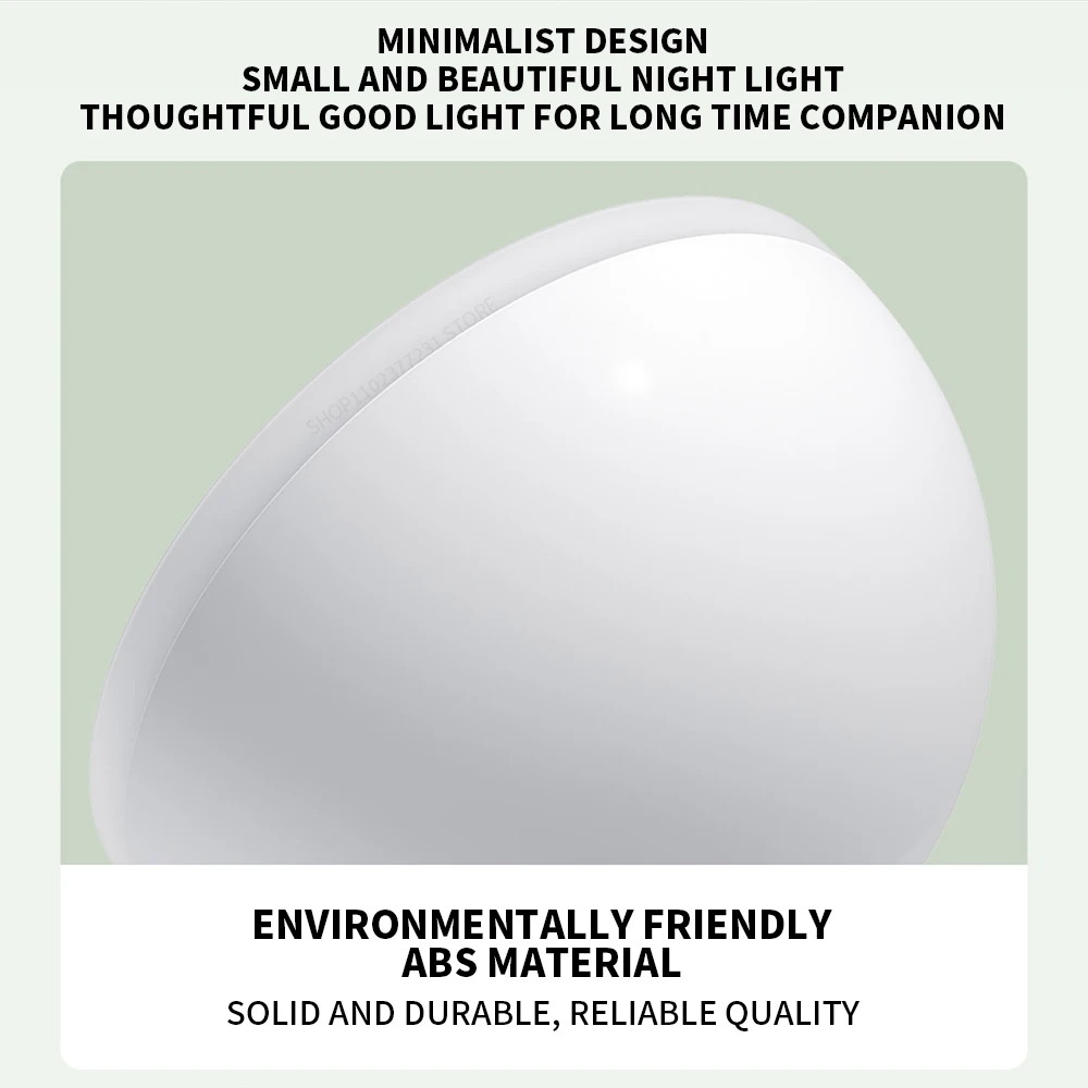 Xiaomi Mijia Luce notturna a induzione a LED 2 lampade Luminosità regolabile Sensore intelligente a infrarossi per il corpo umano con base magnetica