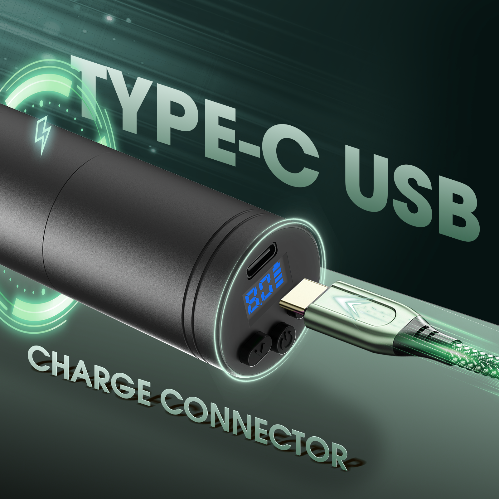 INKIN Unltra one Wireless Tattoo Pen Machine 1600mAh Capacity Led Display Power Supply for Tattoo Cartridge Needles  Machine