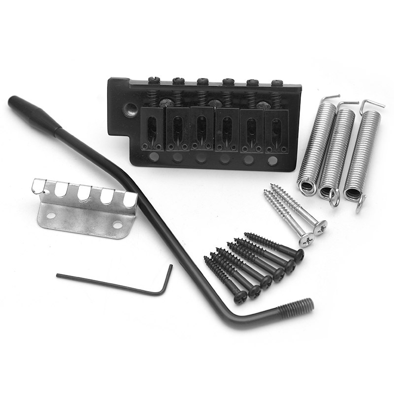 6 Strings Guitar Bridge Saddle Tailpiece for Guitar Strat SQ ST Electric Guitar Tremolo Bridge Standard Guitar Accessories