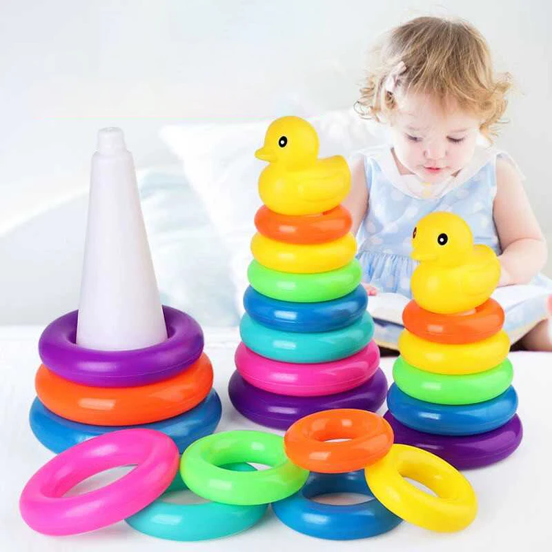 Montessori Đồ Chơi Cho Bé Cán Bóng Tháp Montessori Trò Chơi Giáo Dục Cho Bé Xếp Hình Theo Dõi Bé Đồ Chơi Phát Triển 1 2 3 Năm