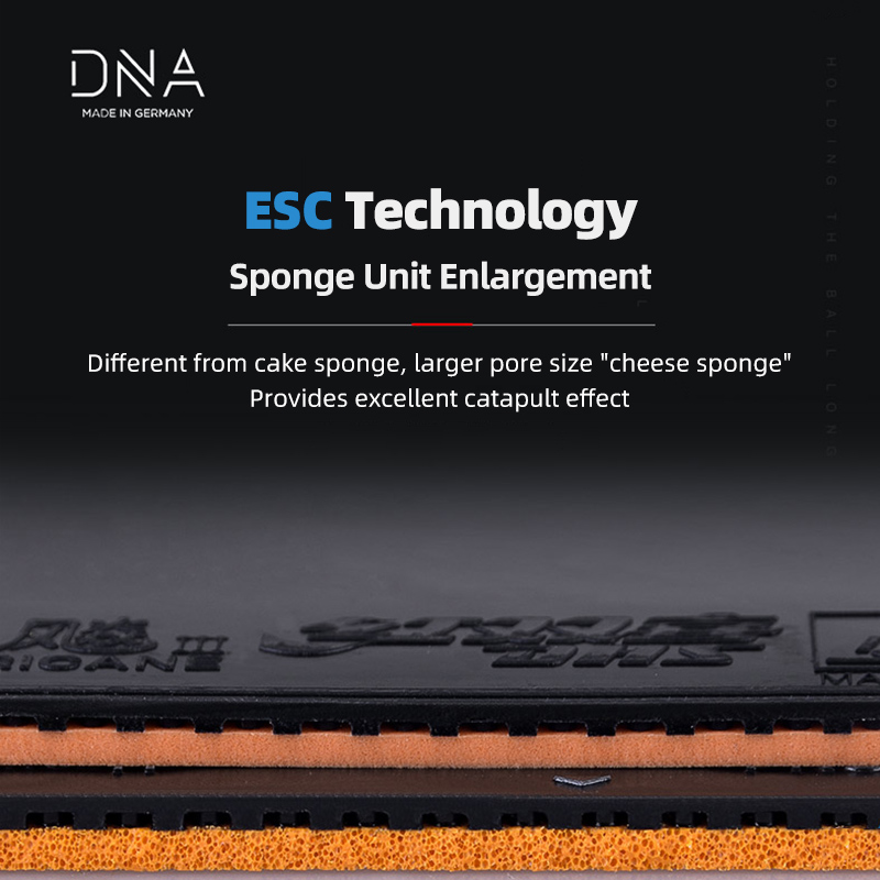 オリジナル STIGA DNA プロ M/H/S 卓球ラバーにきび内部強力なピンポンラバープロのケーキスポンジ