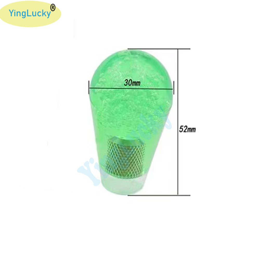 1 Chiếc Joystick Hàng Đầu Trong Suốt Hình Elip Bóng Đầu Arcade Joystick 5*3Cm Phong Cách Topball Cho Sanwa Cần Điều Khiển ARCADE STICK