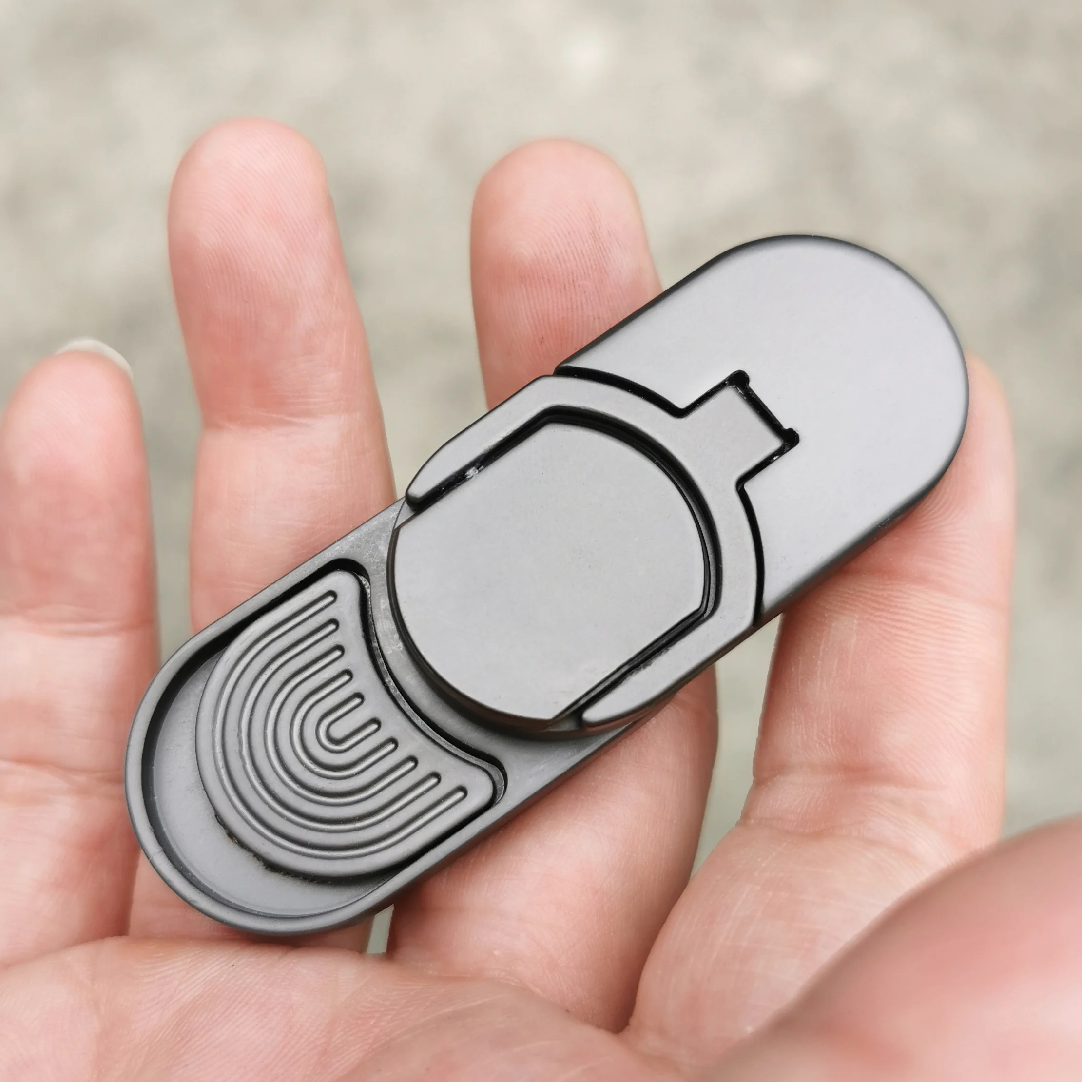 Target Push Slider Fidget Slider Zabawka dla dorosłych Metal Fidget Toy Finger Push Spin Coins Dekompresja Zabawki EDC Haptic Slider Prezent