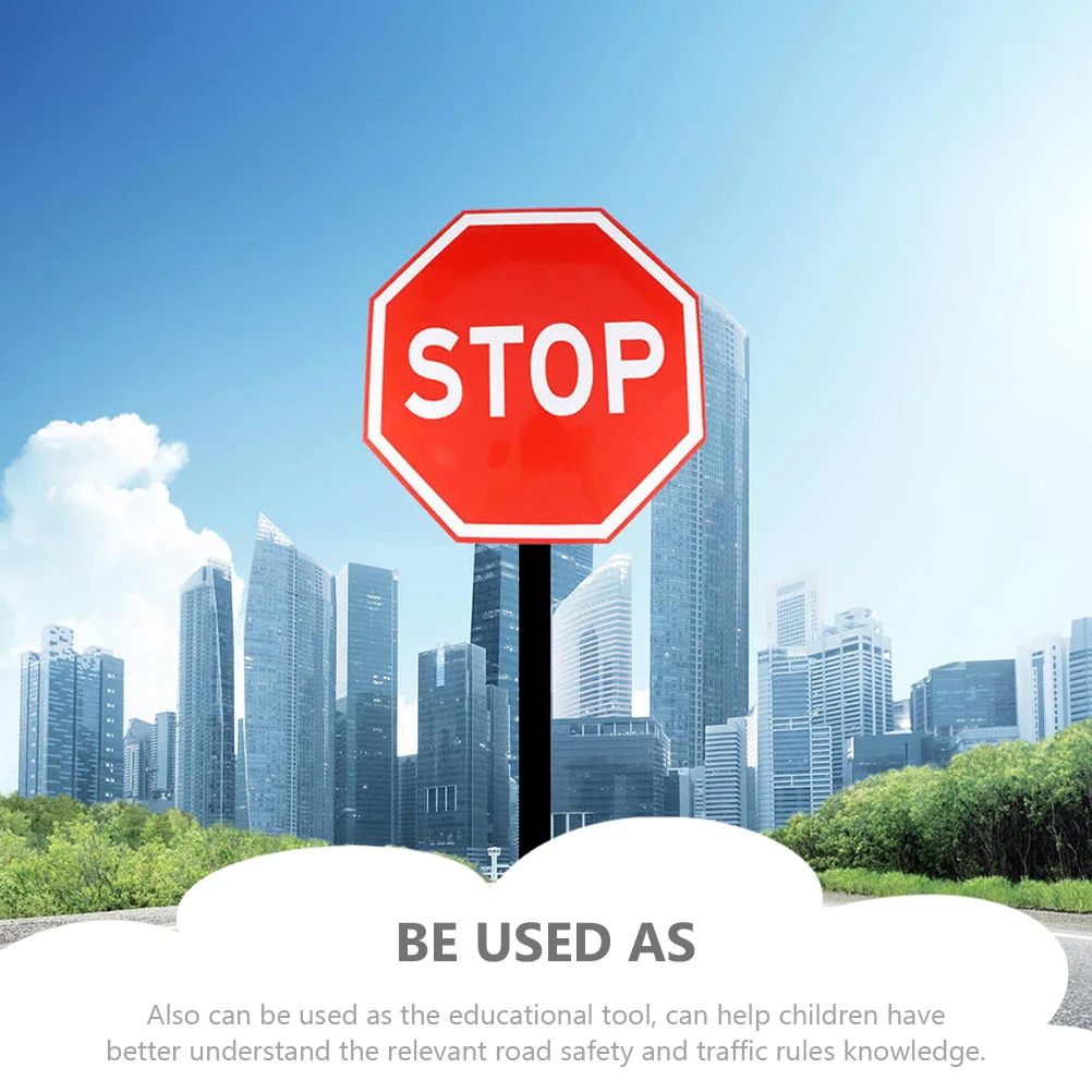 25x25cm Octagonal Traffic Sign Stop Sign Reflective Plate Road Signal Warning Mark Roadway Safety Traffic Warning Sign Private