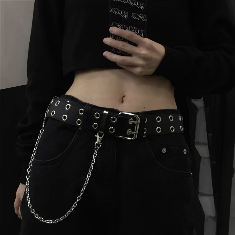 Mode Legering Vrouwen Riemen Ketting Luxe voor Echt Leer Nieuwe Stijl Pin Gesp Jeans Decoratieve Dames Retro Decoratieve Punk