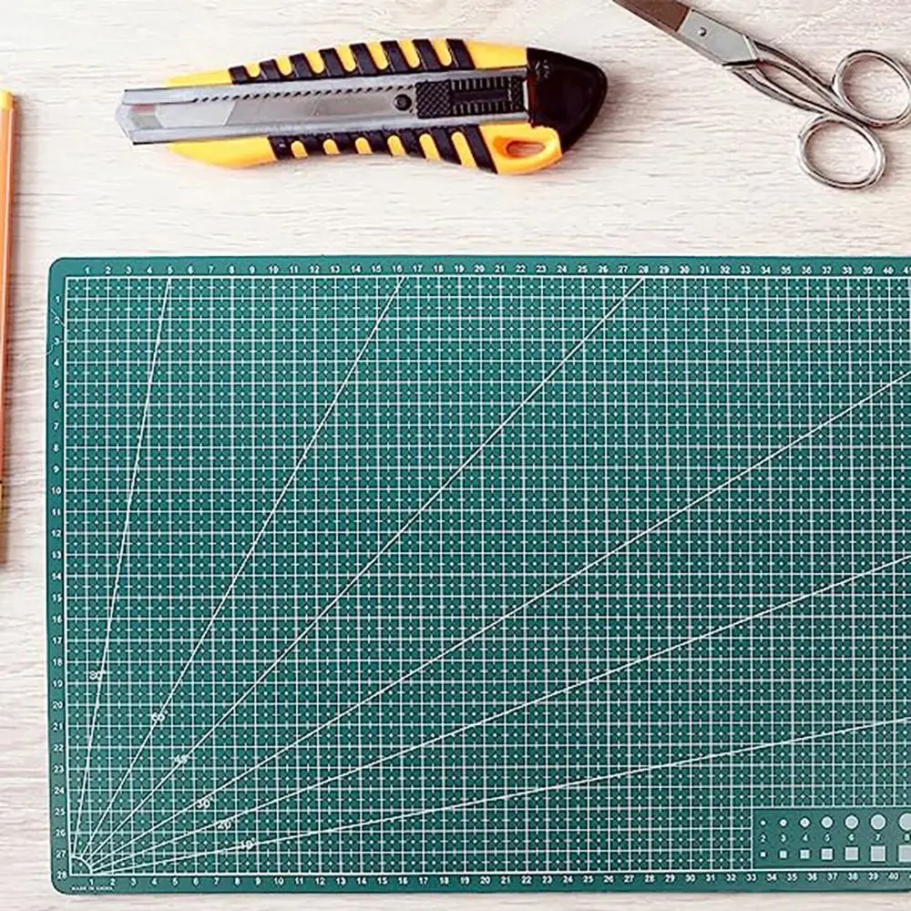 A3 A4 A5 PVC Cutting Mat Cutting Board Workbench Patchwork Sewing Manual DIY Engraving Double-side Pad Leather Craft Tool