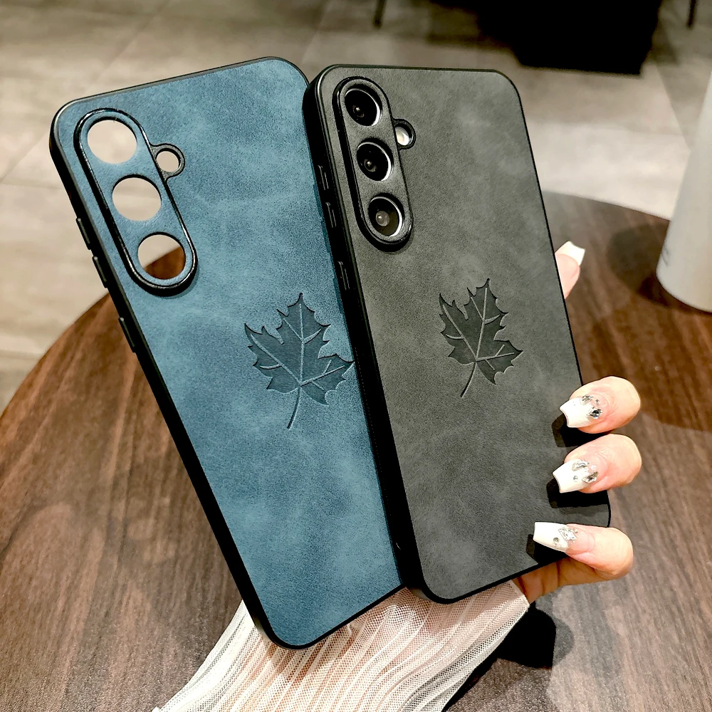 Funda de cuero Retro para Samsung Galaxy S25, A55, A54, A52, A53, A15, A14, A35, 5G, S24, S23, S22, S21, Ultra Plus, FE, Note 20, S24FE, S, 25