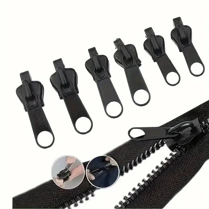 3 sizes universal Zipper Repair Kit Instant replacement zipper sewing clothes bag zipper tool accessories