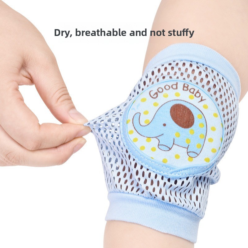 สนับเข่าเด็ก 1 คู่ - ป้องกันการคลานในฤดูร้อนแบบบาง, การเรียนรู้การตกในการเดินเกียร์สําหรับทารกและเด็กวัยหัดเดิน