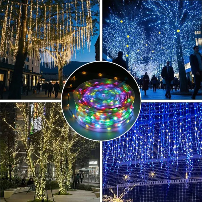 WS2811 3Pin 12V Smart garland led lights Cuttable Programmable Waterproof App/Music Control for Home Party DIY dmx led string