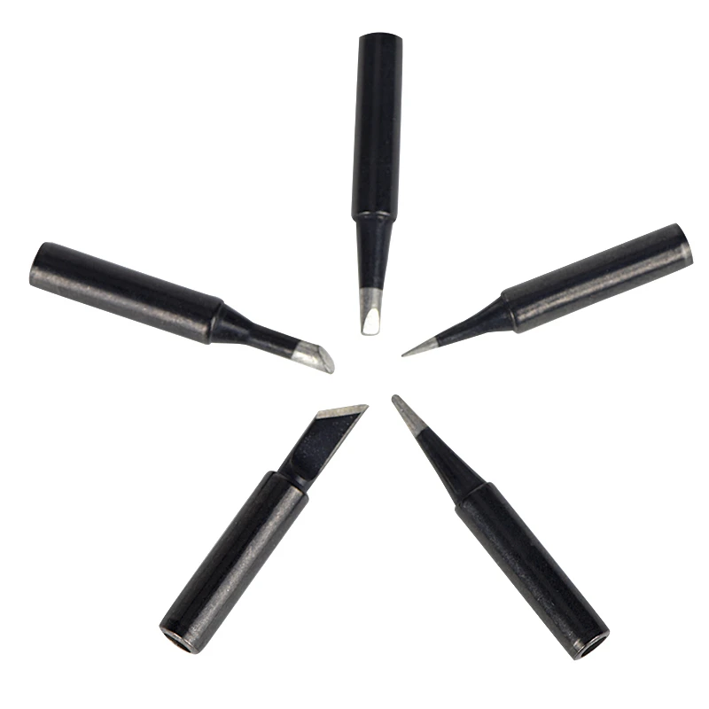5 Cái/lốc Hàn Đầu 900M Đen Bạc Đồng Mỏ Hàn Chì Đầu Mỏ Hàn Đầu Univers 908 S 908 Hàn Dụng Cụ