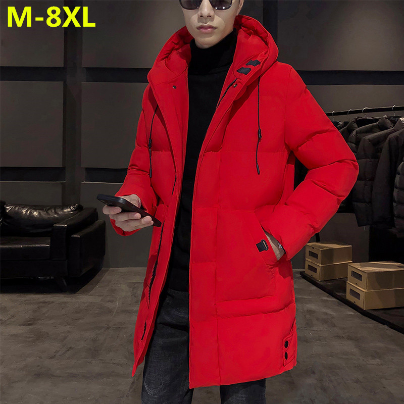 DIMUSI, Chaqueta larga de invierno para hombre, prendas de vestir informales para hombre, Parkas térmicas, abrigos para hombre, chaquetas cortavientos gruesas y cálidas de algodón, ropa de marca