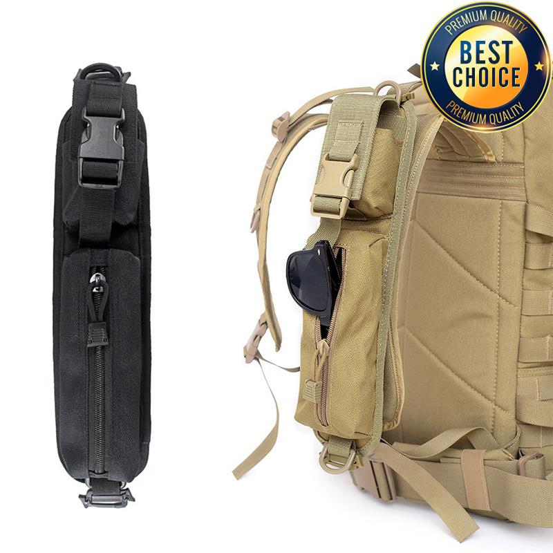 Correa de hombro táctica, bolsas para artículos diversos, mochila Molle, accesorio EDC, herramienta para acampar al aire libre, paquete compacto, equipo de caza
