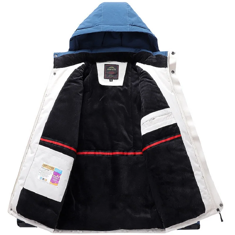 パーカー-メンズフリースコート,暖かい黒のぬいぐるみコート,大きなメンズウェア,防風ジャケット,9xl,冬,秋,2022