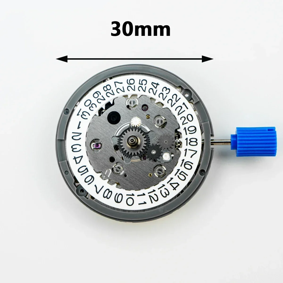 GMT NH34 Automatisch mechanisch uurwerk Zwart 3/3,8 uur Datumwiel Hoge nauwkeurigheid 24 juwelen NH34A 4R34 24 uur hand GMT-functie