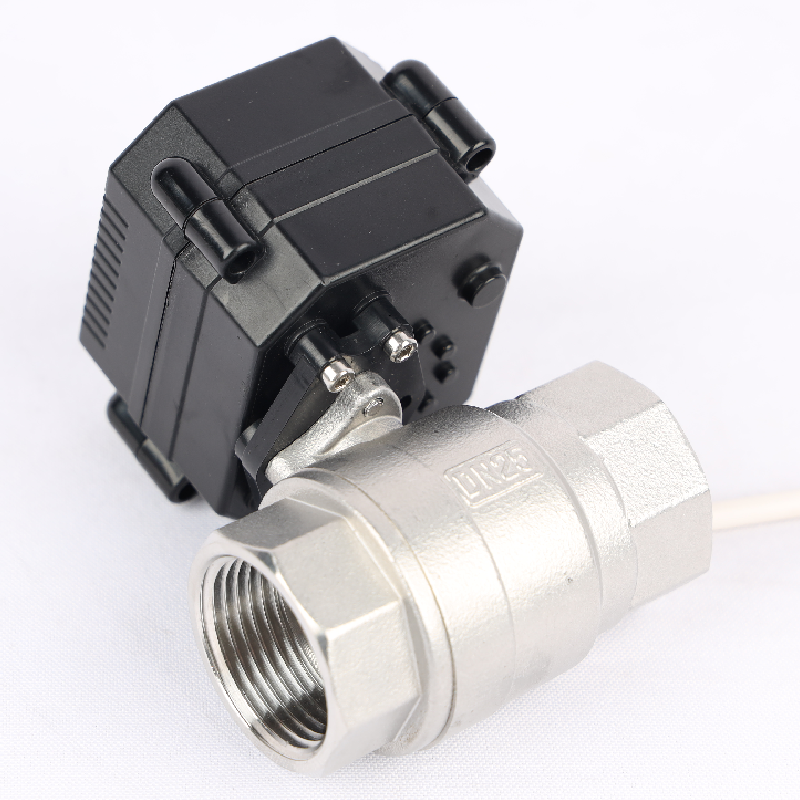 1inch 2 Way Ss 12v 24v Dc Automatic Mini Electric Motorized Control Ball Valve Actuator