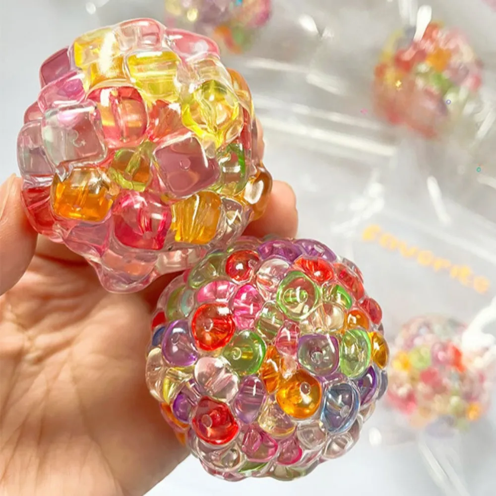 Bolas blandas, cuentas de hielo, juguete para aliviar el estrés, juguetes sensoriales súper suaves para niños y adultos, relajación de la ansiedad, regalo para apretar