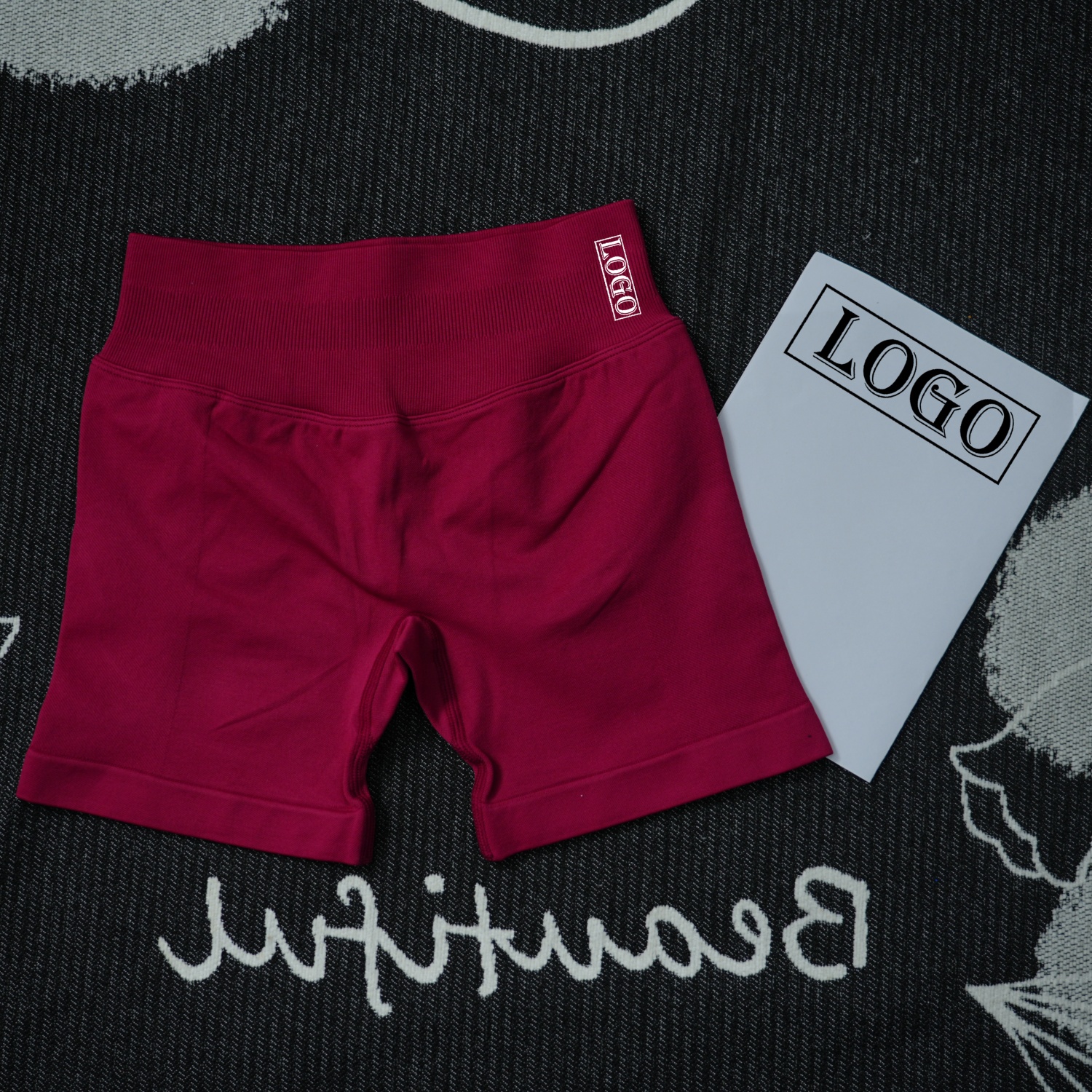 DF Dynamic Shorts 4,5" Naadloze yogashort voor dames Hoge taille Butt Lifting Ademend Workout Gym Hardlopen Comfort