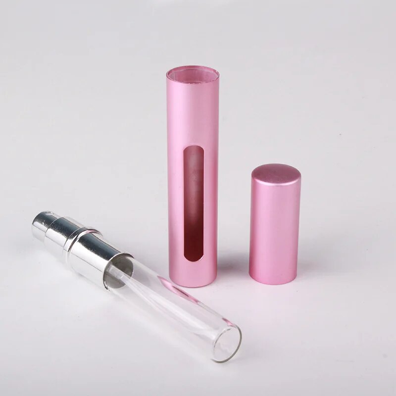 BOTTILLA DE PERFUME REFILLABLE PORTÁTIL - Botella pulverizadora ultrafina de 0,17 onzas. Capacidad para uso en el perfume en movimiento.