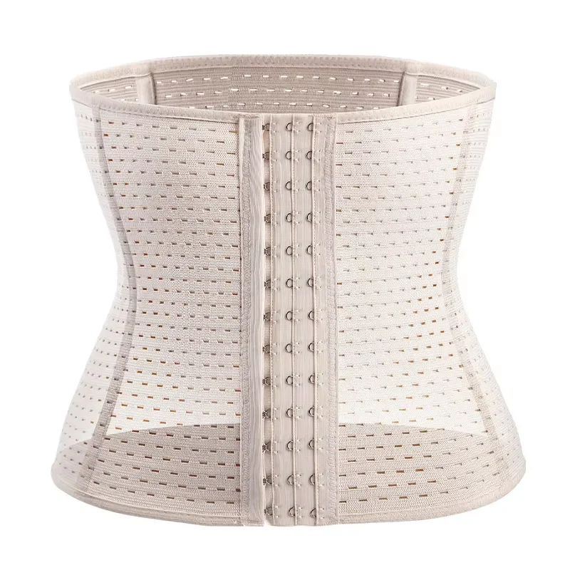 Ropa moldeadora de cuerpo para hombre, Control de barriga, adelgazante, moldeador de banda para el vientre, entrenador de cintura plana para Abdomen, corsés de compresión para gimnasio y Fitness