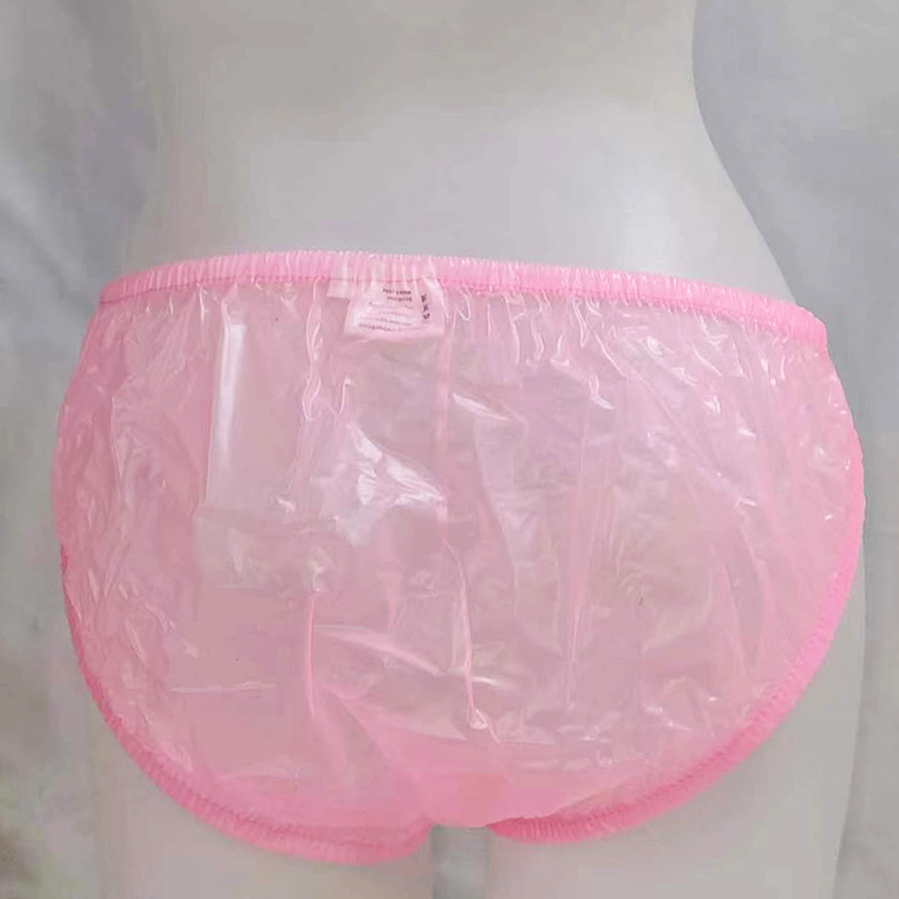 Langkee Haian Plastic Bikini Panties PVC Underwear