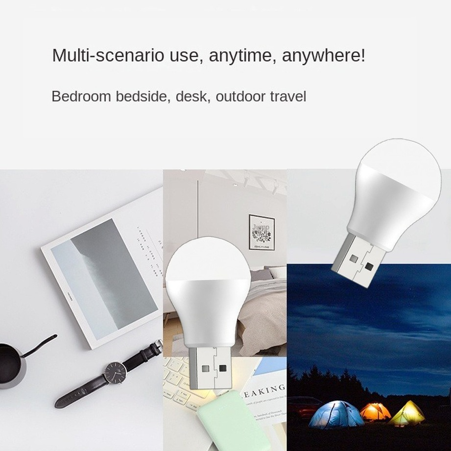 Phlanp USB Đèn LED Usb Đèn Bảo Vệ Mắt Đọc Sách Máy Tính Đèn Đọc Sách Điện Di Động Sạc Sách Đèn Đèn Ngủ
