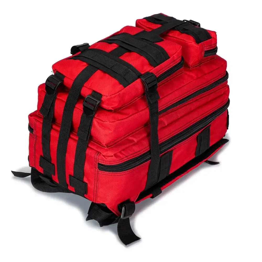 30L Mochila ao ar livre Bolsa de primeiros socorros Bolsa ao ar livre Trauma Responder Mochila esportiva médica