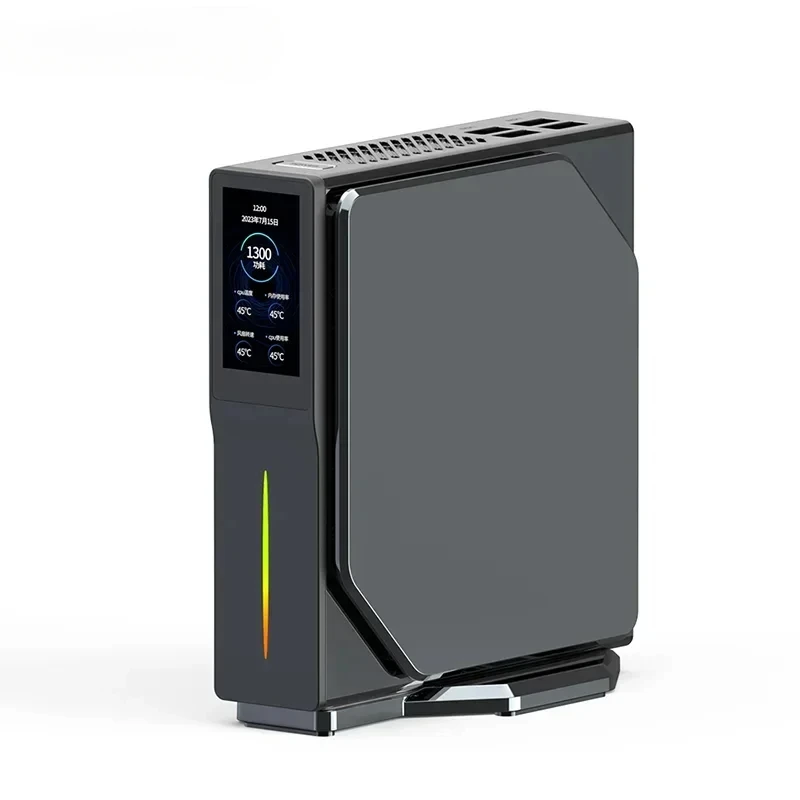 S1 Intel Twin Lake N150 Mini PC Windows 11 Pro NUC DDR4 M.2 SSD Dual Gigabit LAN Computadora de escritorio de oficina pequeña