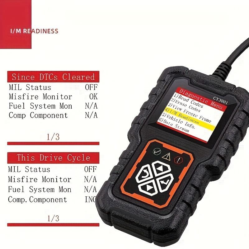 2024 เครื่องสแกนเนอร์OBDIIเครื่องมือวินิจฉัยรถยนต์ 3001 OBD2 เครื่องสแกนเนอร์,เครื่องยนต์รหัสFault Readerโหมดสามารถเครื่องมือสแกนวินิจฉัยสําหรับObd2 Scanne