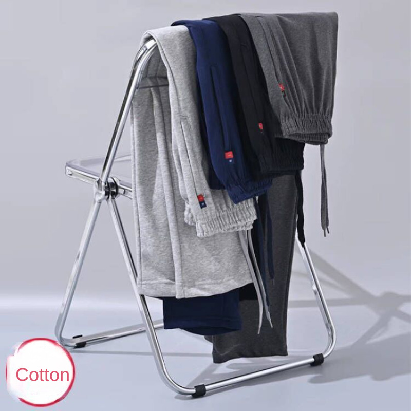 กางเกงผู้ชายฤดูหนาวใหม่สบายๆขนแกะ Sweatpants Soft Drawstring ขนแกะกางเกงผ้าฝ้ายแฟชั่นหลวมขนแกะกางเกงวิ่ง
