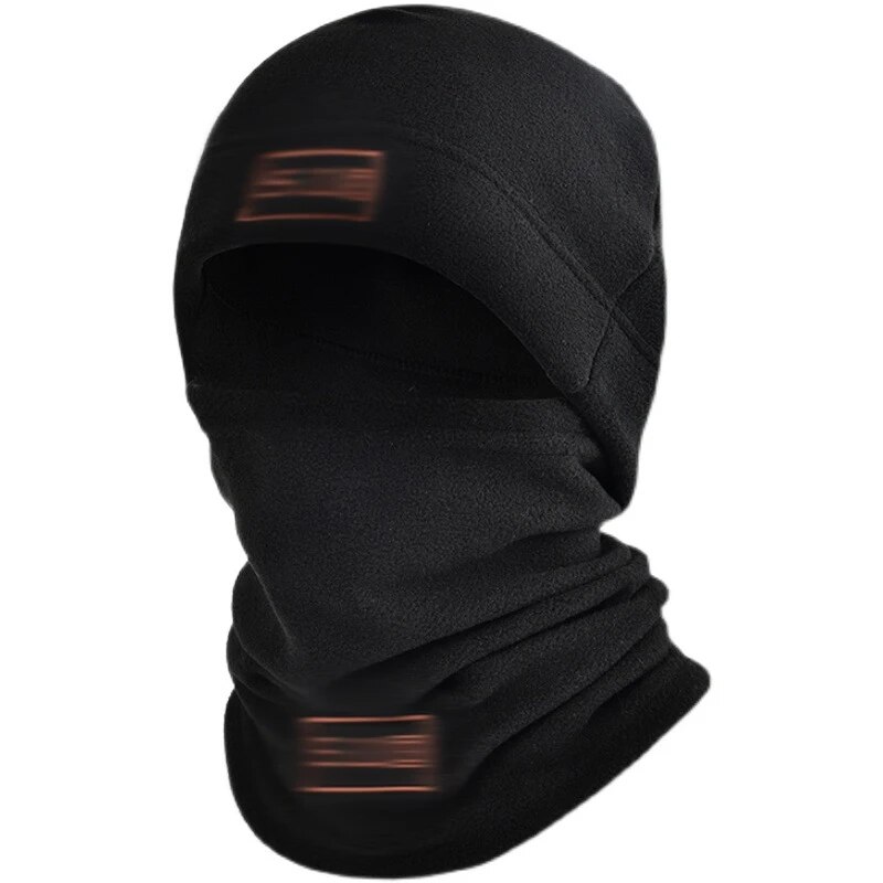 Herfst en winter fleece hoed heren sport koude swing fleece hals hoes buiten fietsen bergmasker warme koude hals set