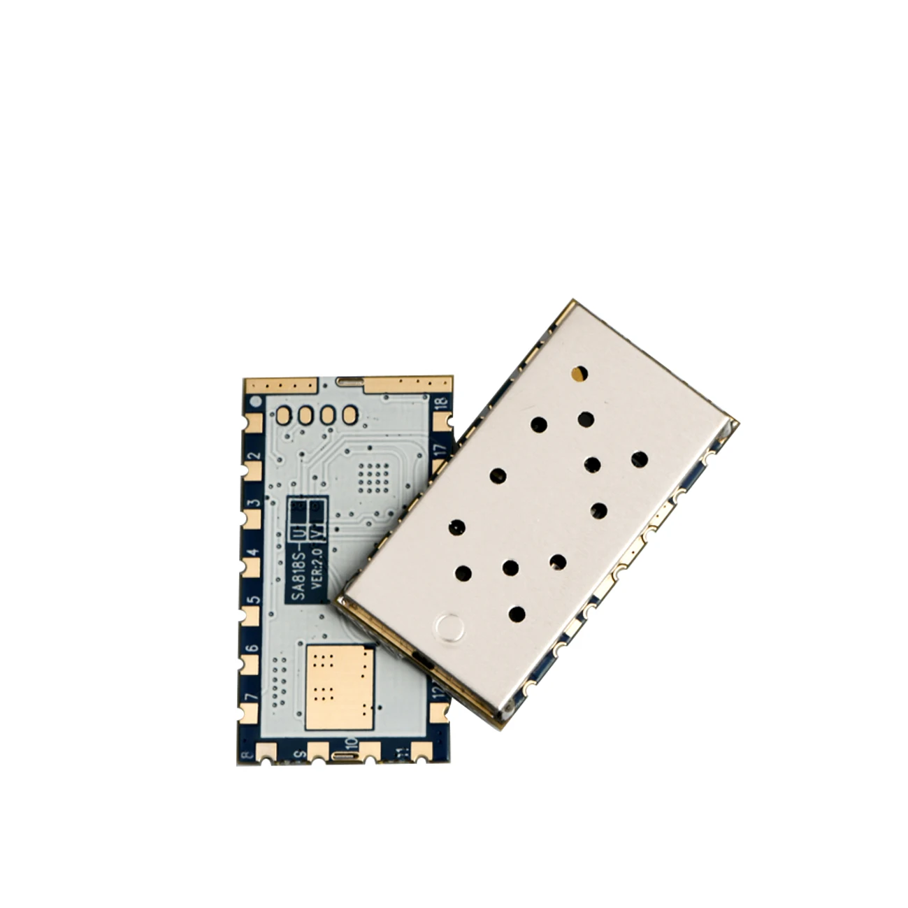 2 unidades/lote RDA1846S incrustado 1W 3,5 km-5km VHF | UHF Walkie Talkie módulo SA818S