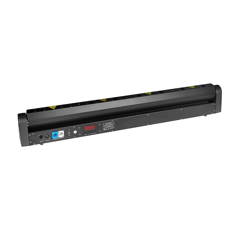 Lumière laser à tête mobile à 8 yeux, faisceau mobile, lumière de scène, barre DMX, KTV Chang, 500MW