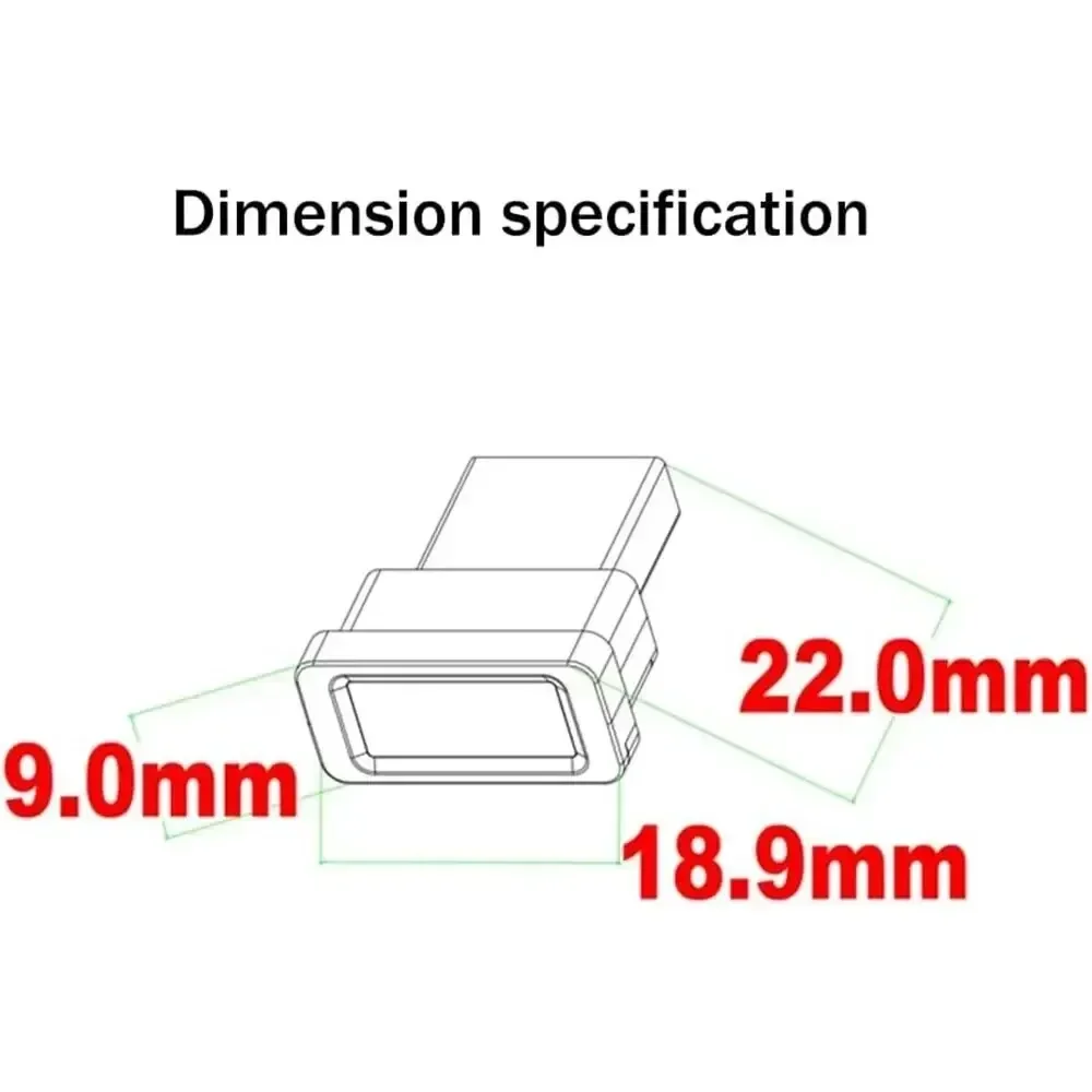 USB Fingerprint Reader for Windows 10/11 Hello, Biometric Scanner for Secure Unlock, Compatible with Laptops & Desktops