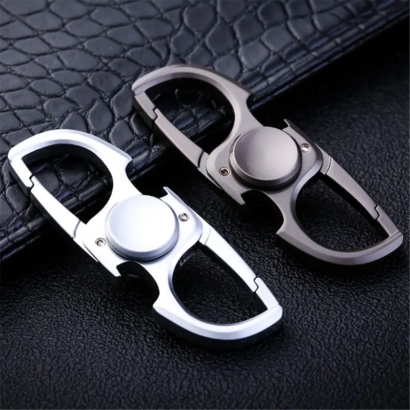 Finger Spinner Fidget Hand Spinner Anti-Angst Spielzeug lindert Stress Finger Spinner Ketchain Flaschenöffner EDC Erwachsene Kinder Geschenk