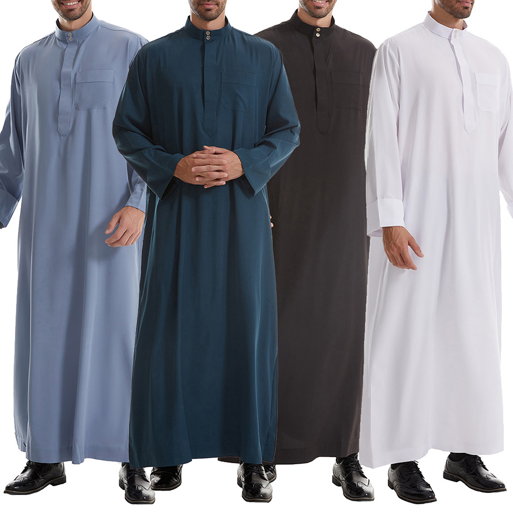 男性用長袖ドレス,クラシックドレス,対照的な色,秋のカジュアルウェア,アラビア語,イスラム,イスラム教徒,パッチワーク